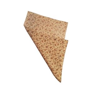 Floral Beige and Peachy Floral Print Handkerchief